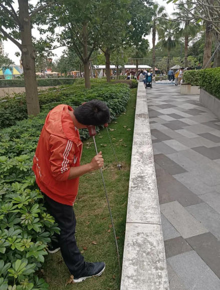 漏水检测现场图